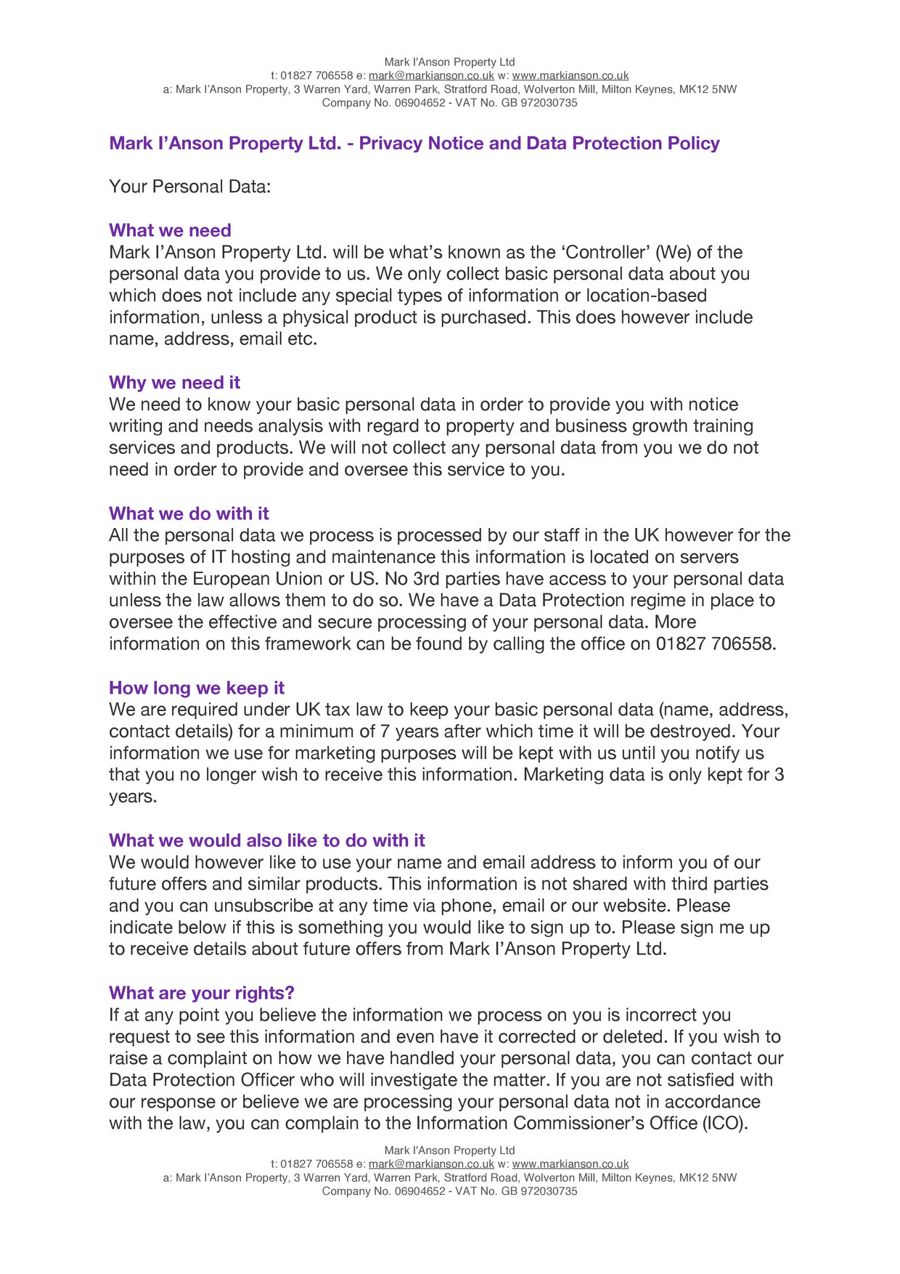 privacy-notice-data-protection-policy-by-mark-flipsnack