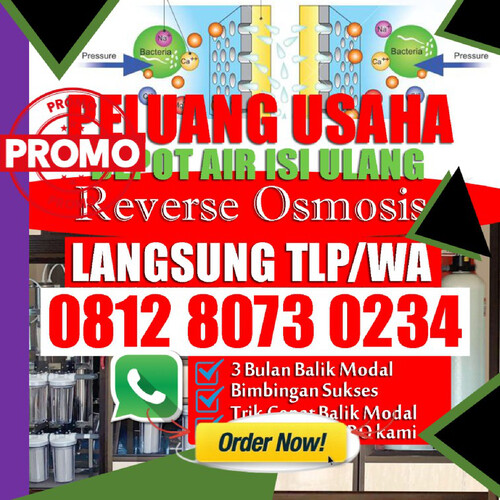 WA 0812 8073 0234 JASA PEMASANGAN AIR RO KABUPATEN BEKASI