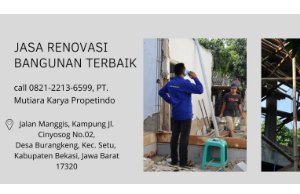 JASA RENOVASI BANGUNAN TERBAIK, call 0821-2213-6599,