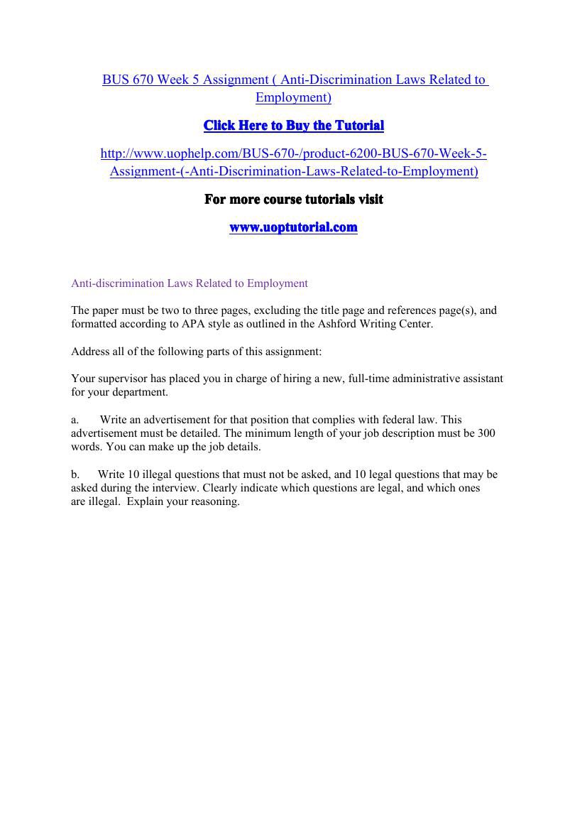 Bus 670 week 5 assignment essay 04 image