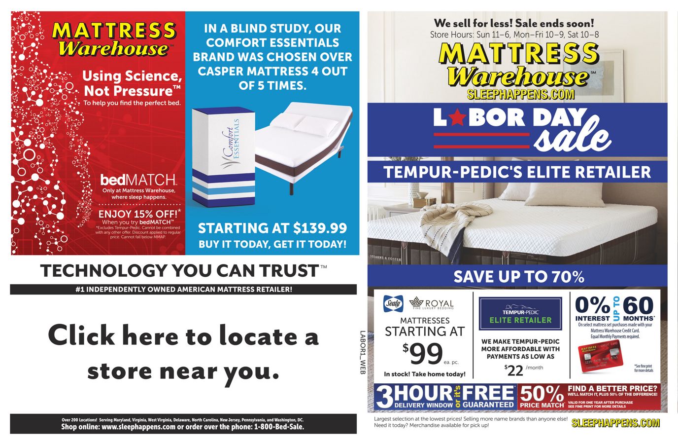 Mattress Warehouse Labor Day Sale by Mattress Warehouse Flipsnack