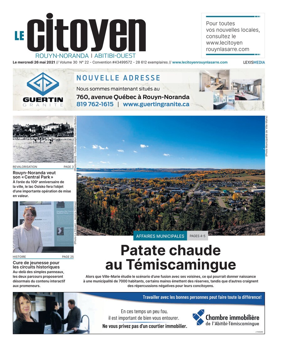 26 mai 2021 Le Citoyen RouynNoranda / AbitibiOuest by Medialo