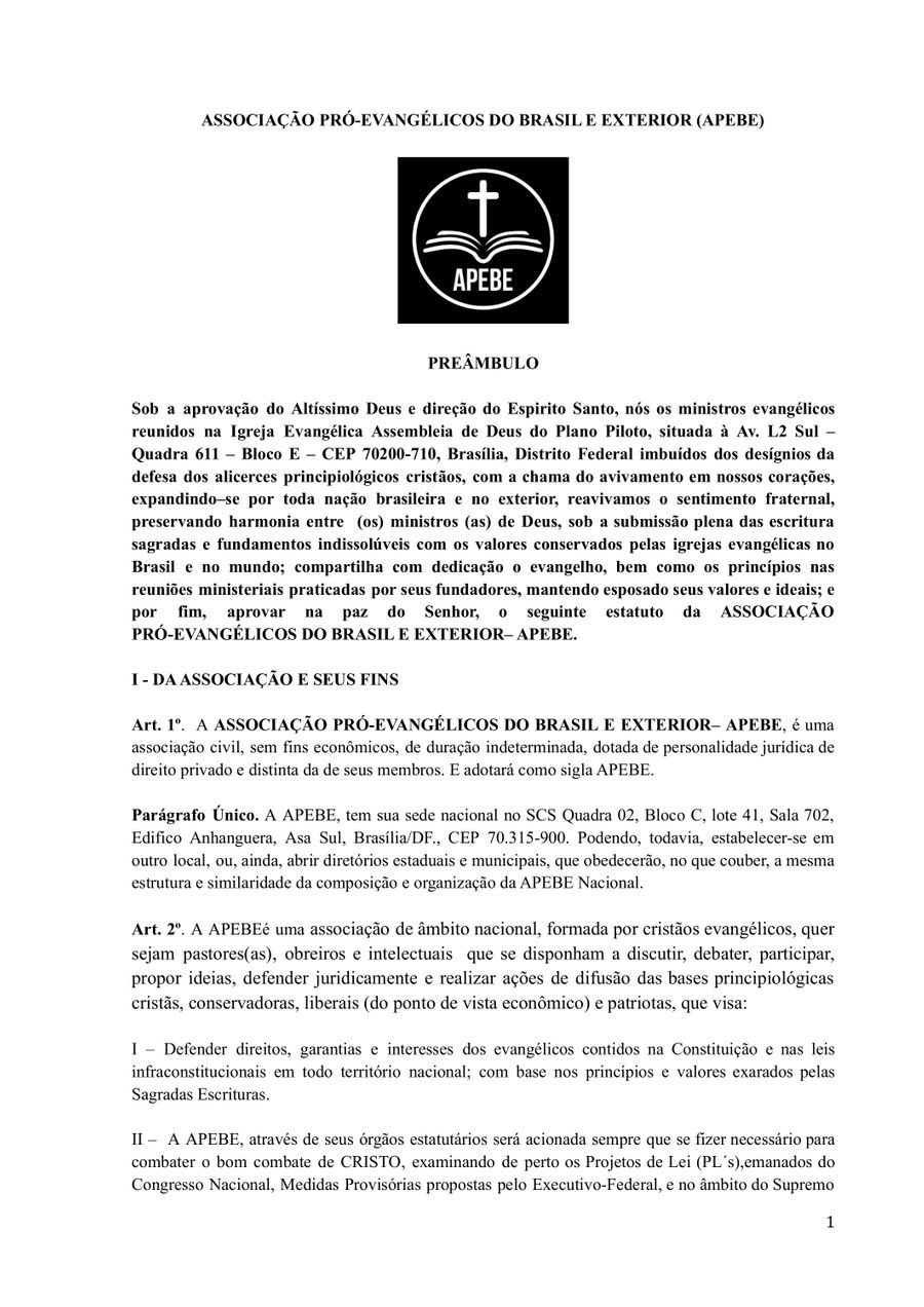 Estatuto APEBE by - Flipsnack