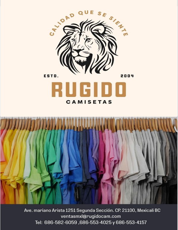 Rugido Camisetas Mexicali Catalogo by Rugido - Flipsnack