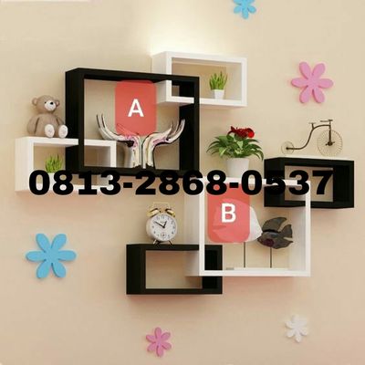 DISKON!! CALL/WA 0813-2868-0537, Rak dinding hiasan jatiraden ja
