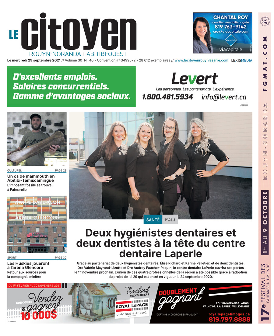 29 septembre 2021 Le Citoyen RouynNoranda / AbitibiOuest by Medialo
