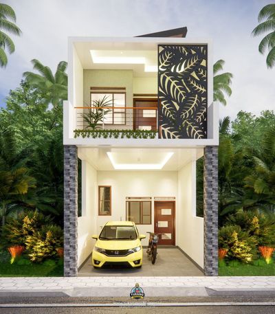 KEREN!!Desain rumah modern  kekinian/wa:082143171817