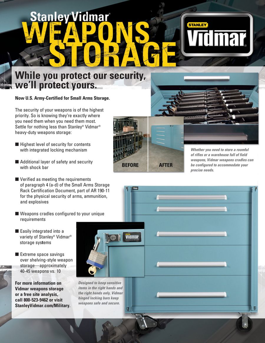 Weapons Storage Vidmar® by Vidmar® LISTA® Flipsnack