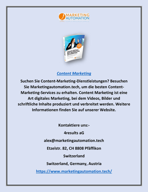 Content Marketing | marketingautomation.tech