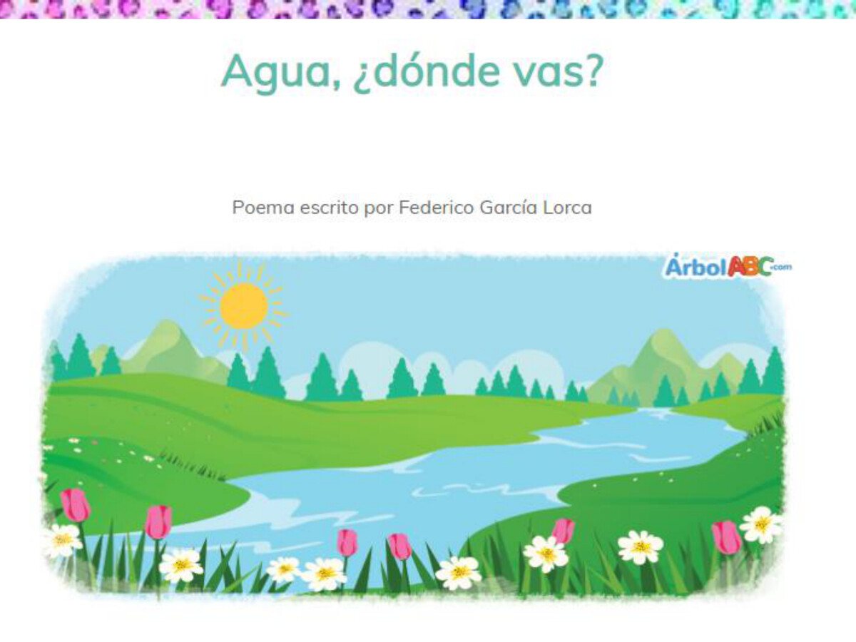 POEMA AGUA DÓNDE VAS by... Flipsnack