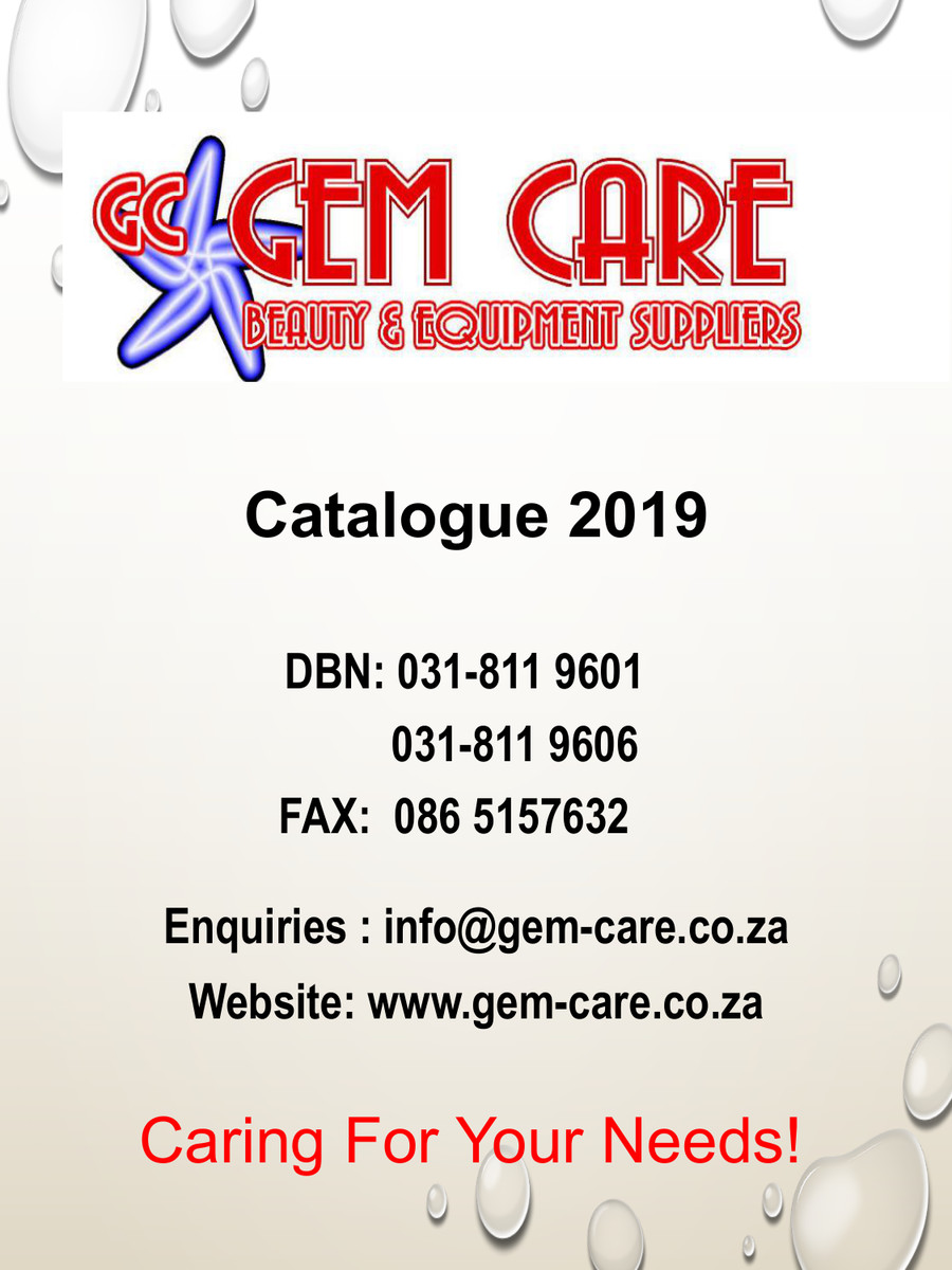 2019 Gem Care Catalogue by Dhiren Ramlogan Flipsnack