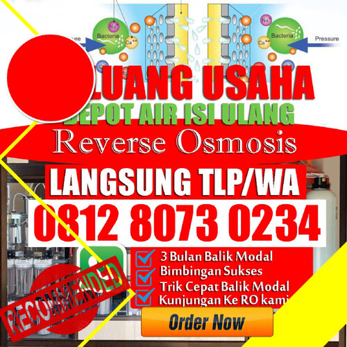 WA 0812 8073 0234 JASA PEMASANGAN AIR RO KEBAYORAN LAMA