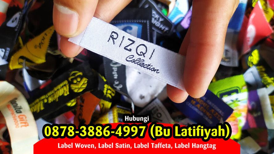 Label Baju Wonosari Gunungkidul Jogja 087838864997 (WA)