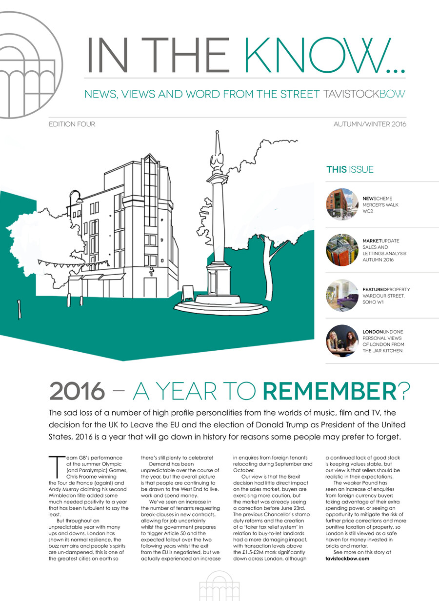 Tavistock Bow INTHEKNOW4 Autumn 2016 by tavistockbow Flipsnack