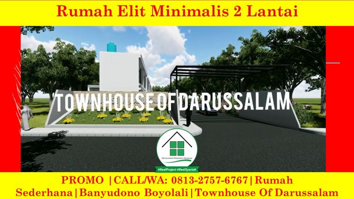 BISA DI CICIL, CALL/WA: 0813-2757-6767, Kpr Rumah, Teras Boyolal