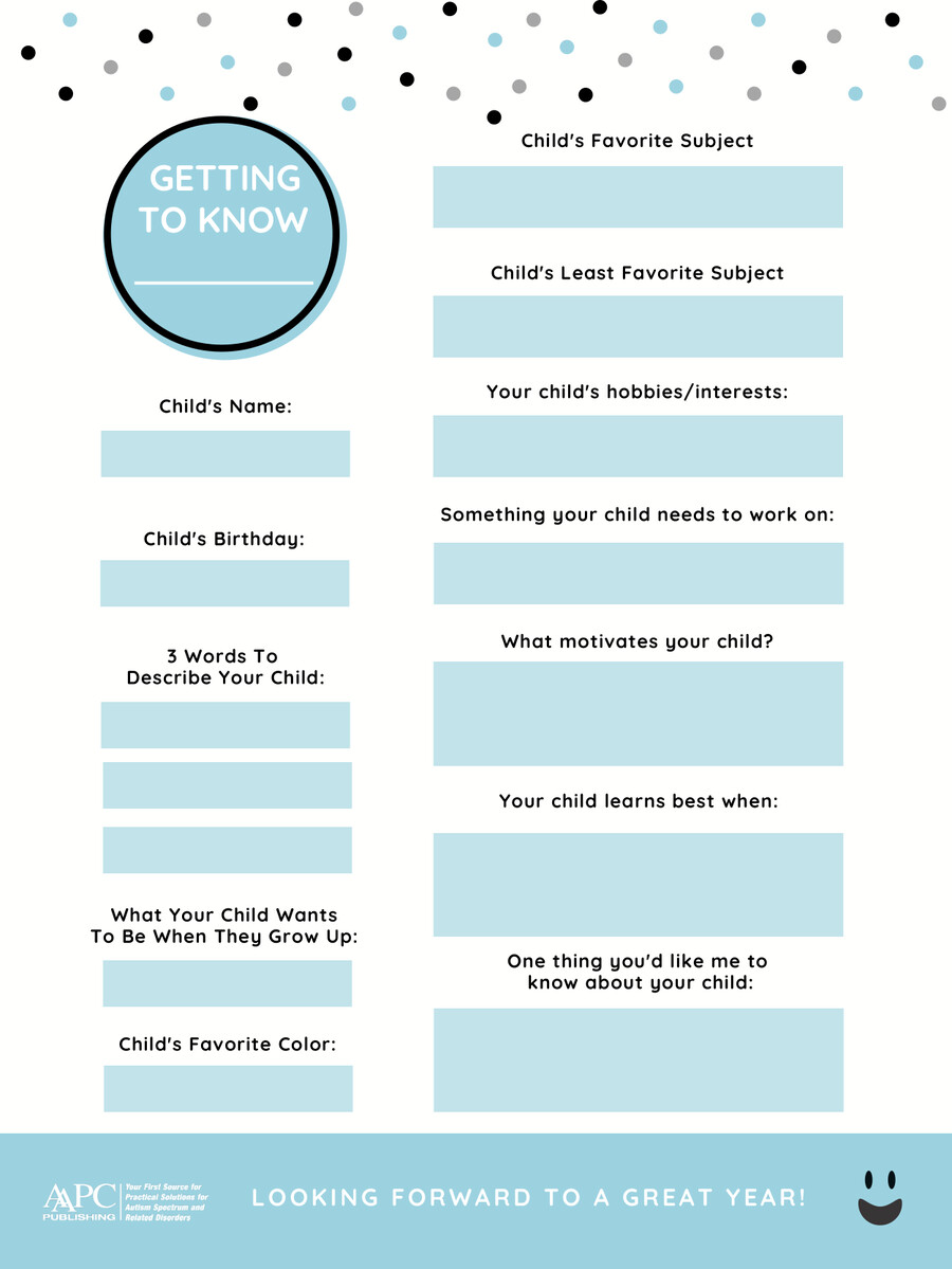 Getting To Know You Sheet by aapcpublishing - Flipsnack