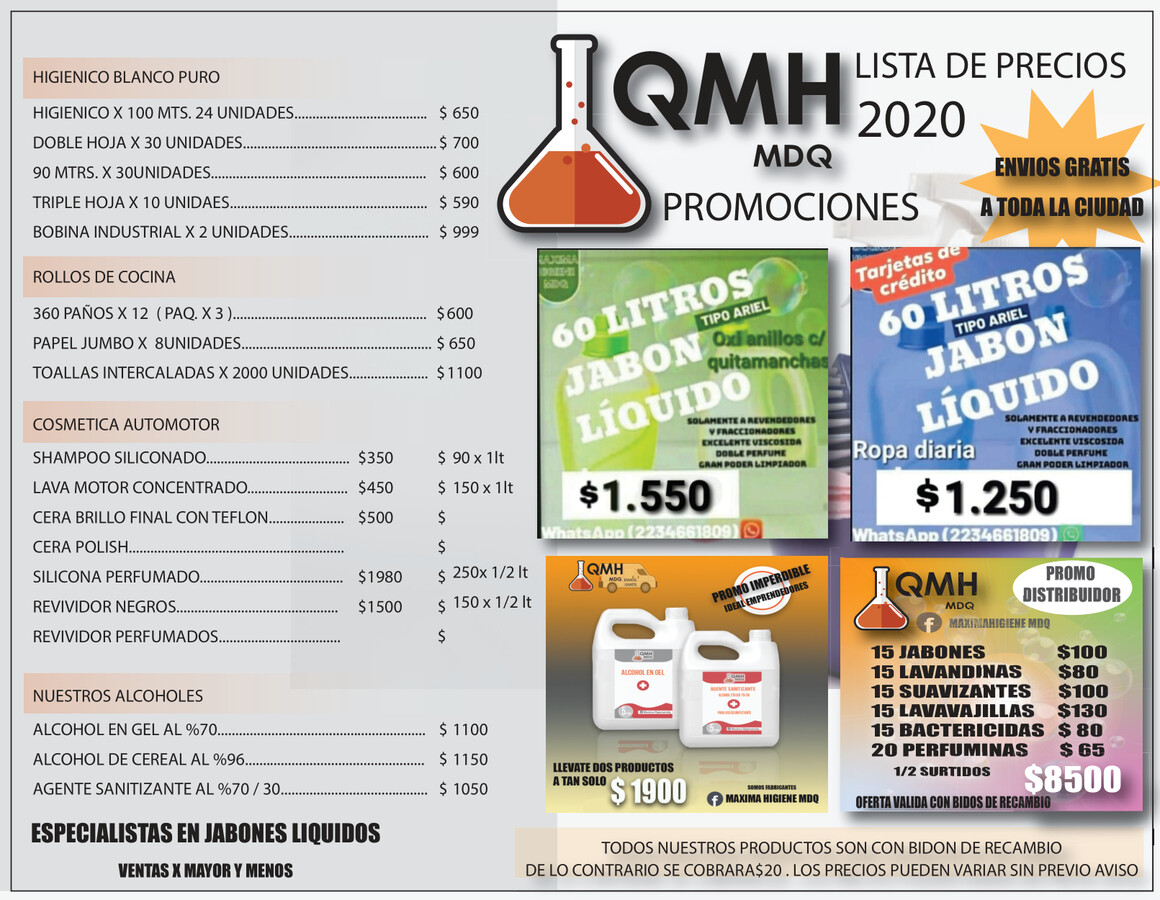 MAXIMA HIGIENE LISTA DE PECIOS by Indalo Diseños - Flipsnack