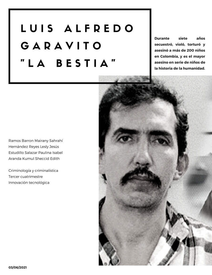 Luis Alfredo Garavito la bestia by... Flipsnack