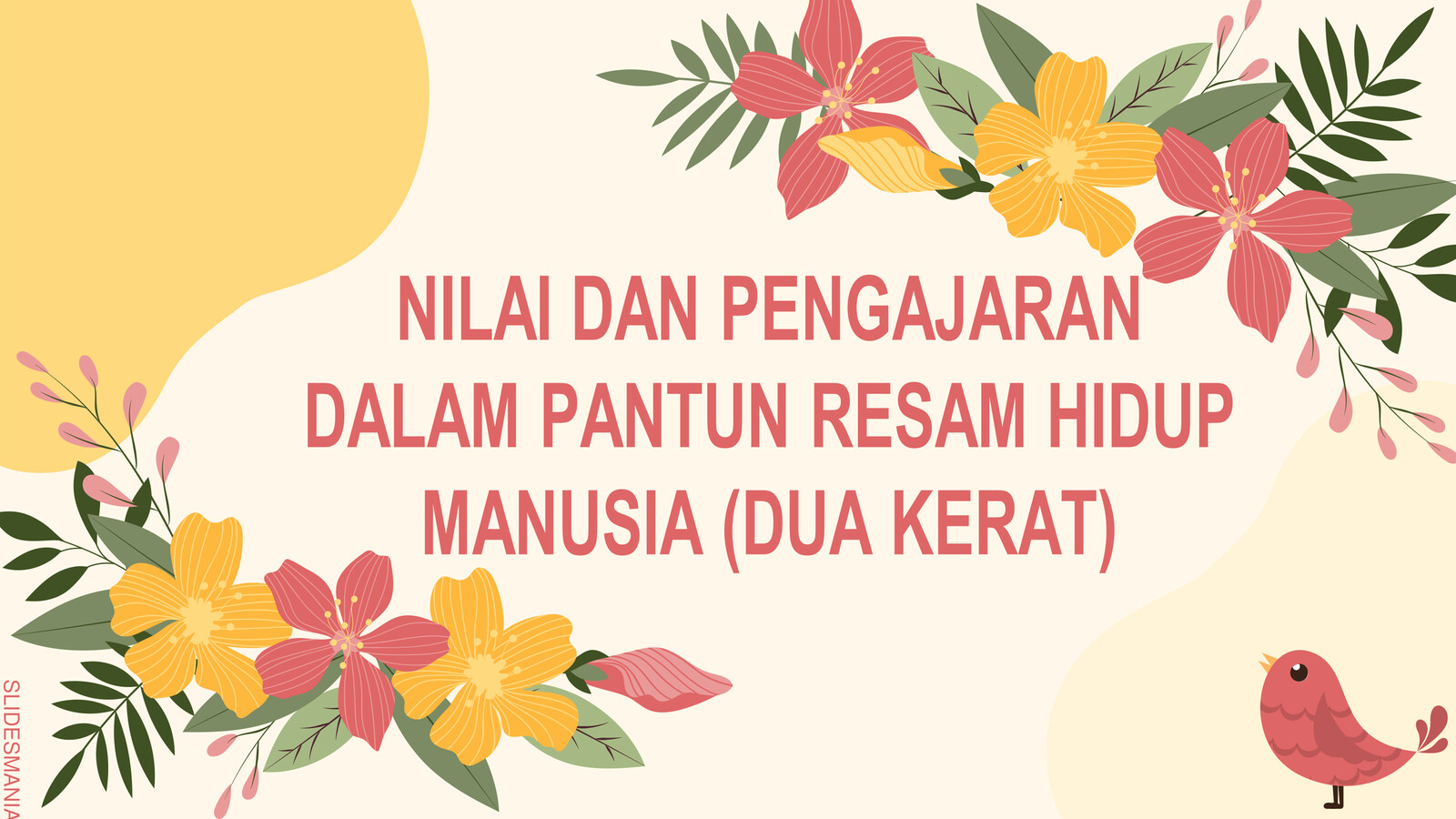 Nilai Dan Pengajaran Pantun Resam By Saidatul Mieza Flipsnack