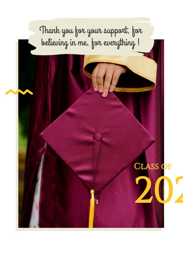 Graduation Card Template for University by Flipsnack templates - Flipsnack