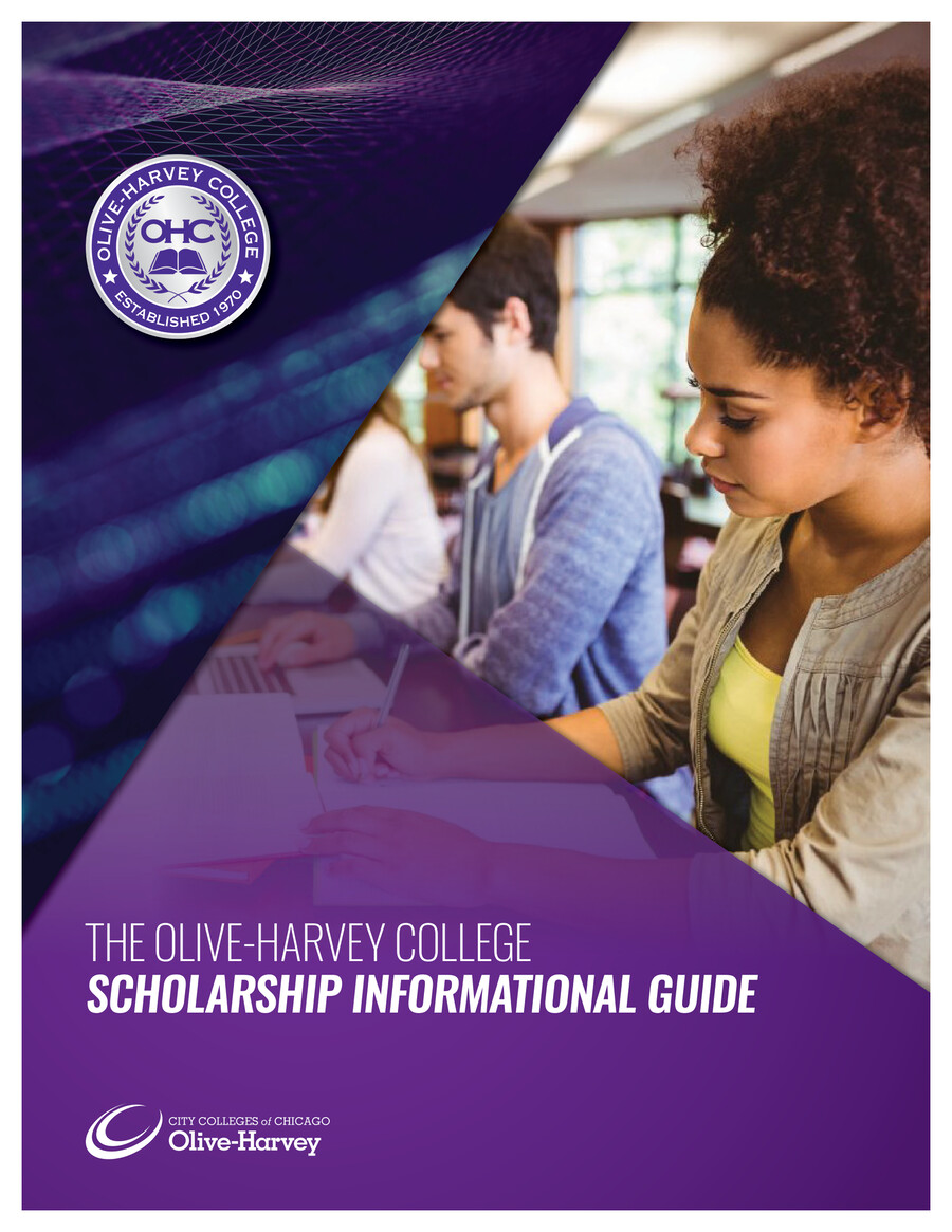 The OliveHarvey College Scholarship Informational Guide by City