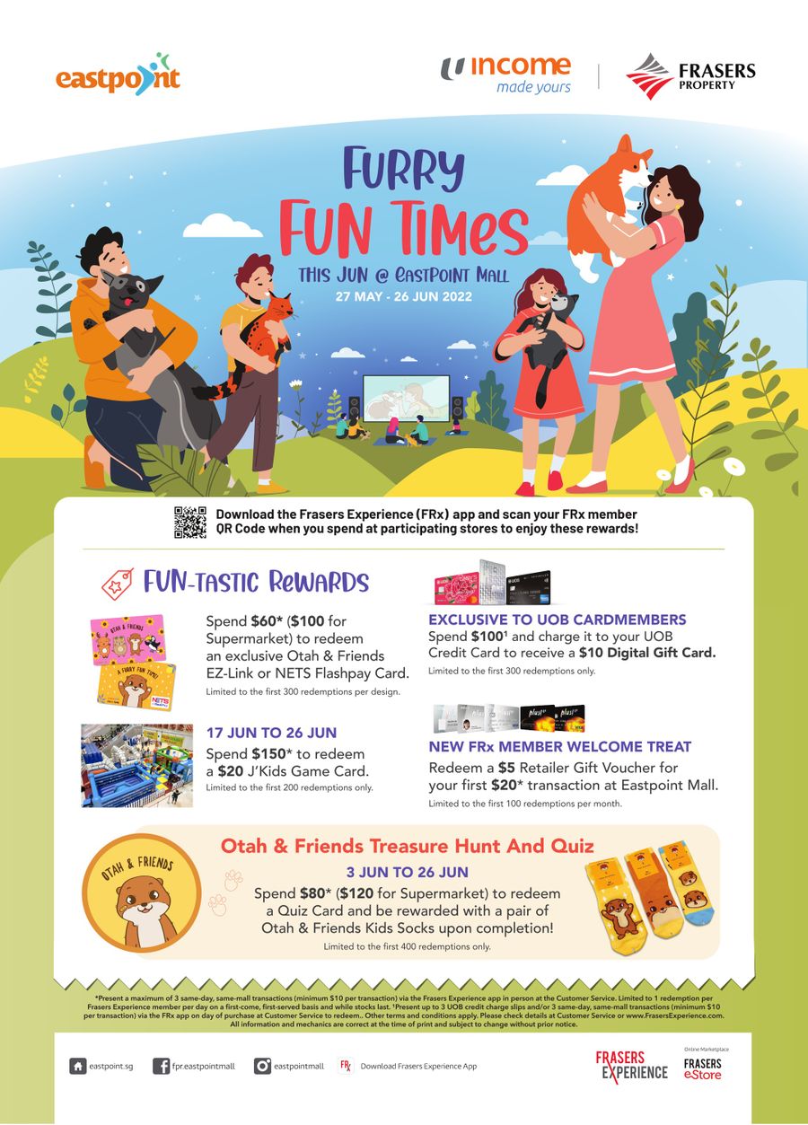 Furry Fun Times This June @ Eastpoint Mall by Gladys - Flipsnack