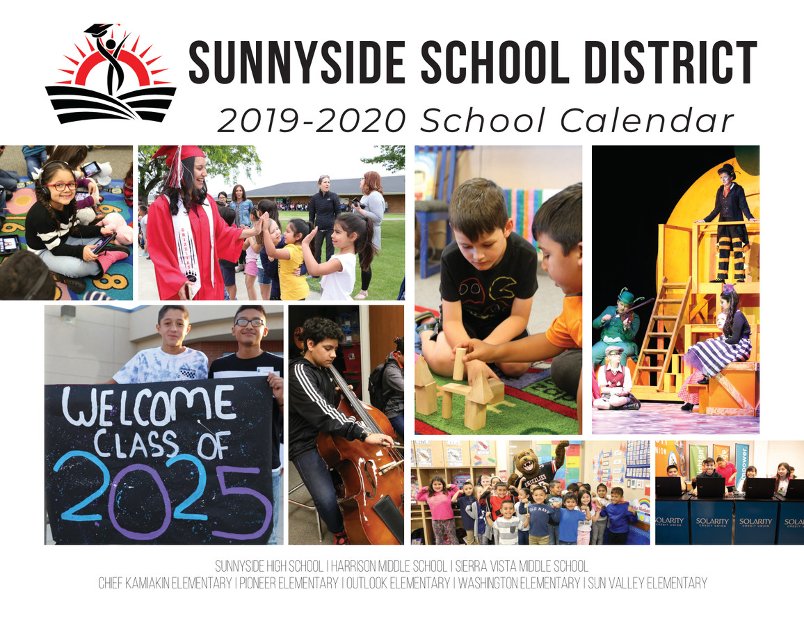 Sunnyside School District Calendar District Calendar 2022