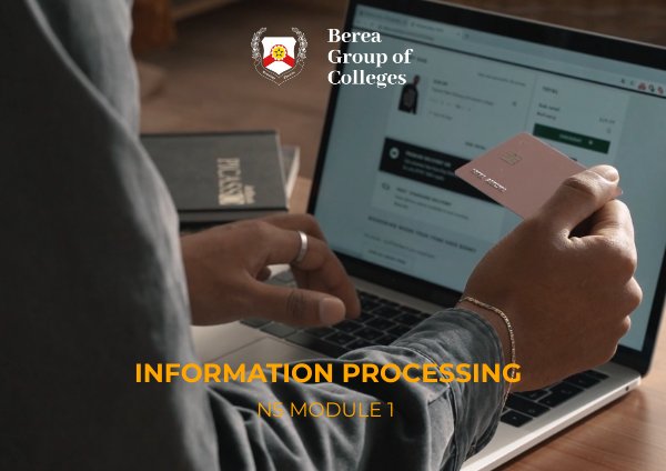 Information Processing N5 Module 1 by E-Publishing