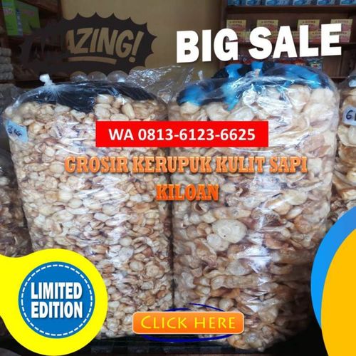 Produsen Kerupuk Kulit Sapi di Cempaka Putih Jakarta Pusat