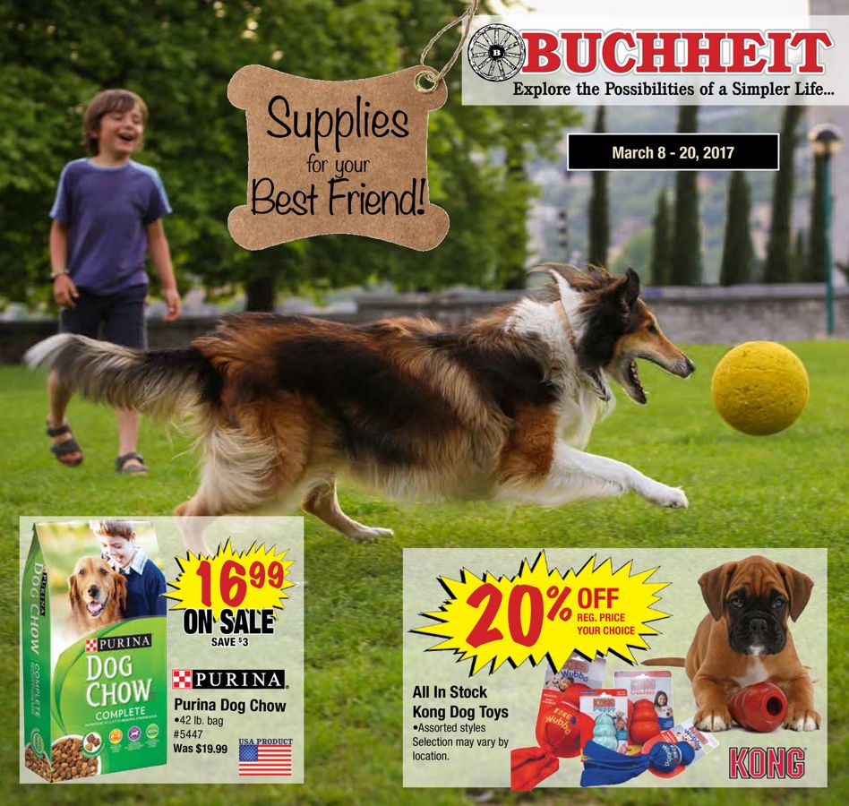 Ad 1705 Supplies for your Best Friend by Buchheit Flipsnack