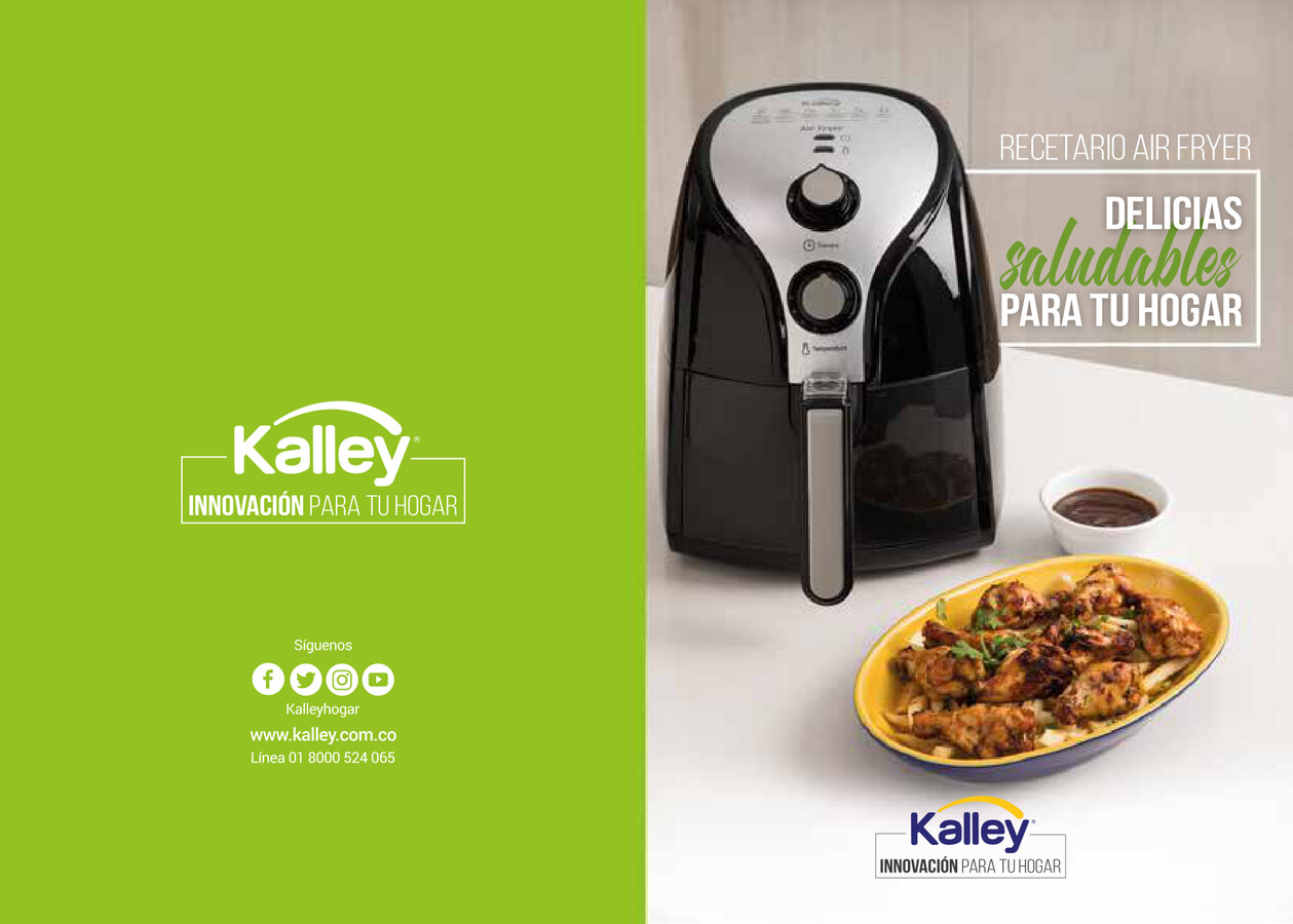 RECETARIO AIR FRYER by Kalley Flipsnack