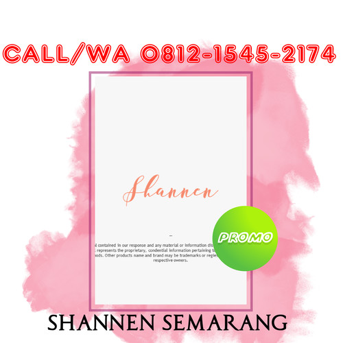 PROMO, CALL/WA 0812-1545-2174, Shannen Semarang