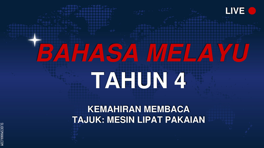 TEKS BERTITA MESIN LIPAT PAKAIAN