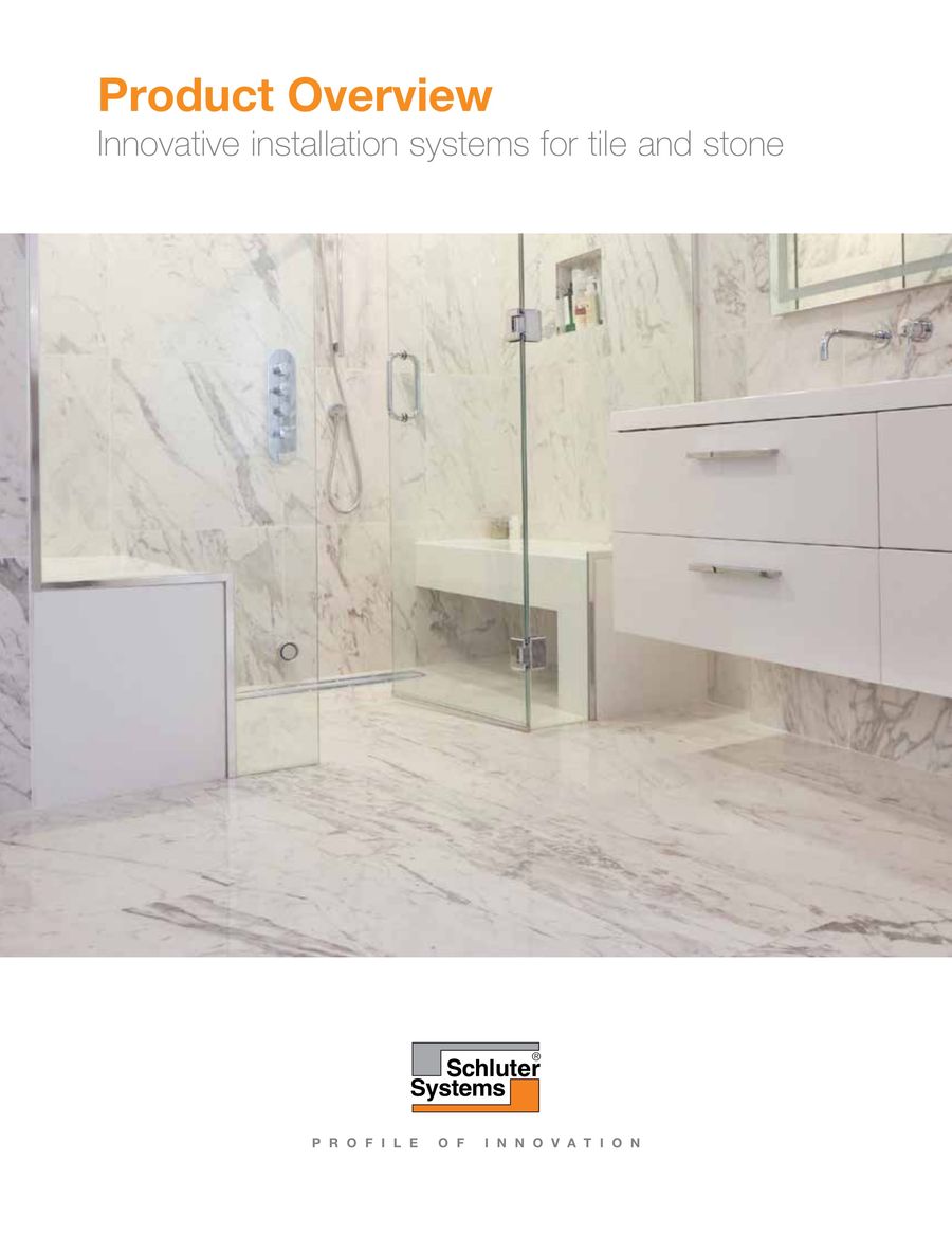 Schluter Product Overview Catalog 2023 by BPI... Flipsnack