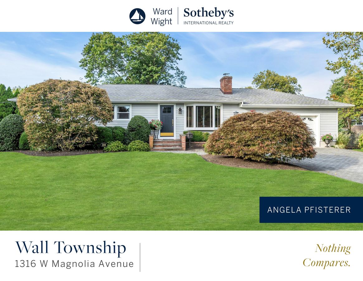 1316 W Magnolia Ave, Wall Twp Digital Brochure by Ward Wight Sotheby