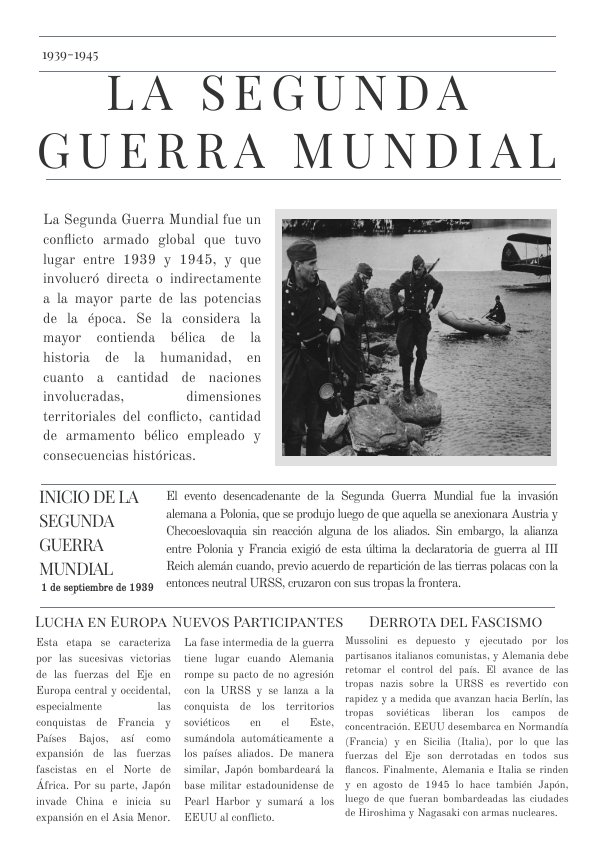 Periódico, Segunda Guerra Mundial by... - Flipsnack