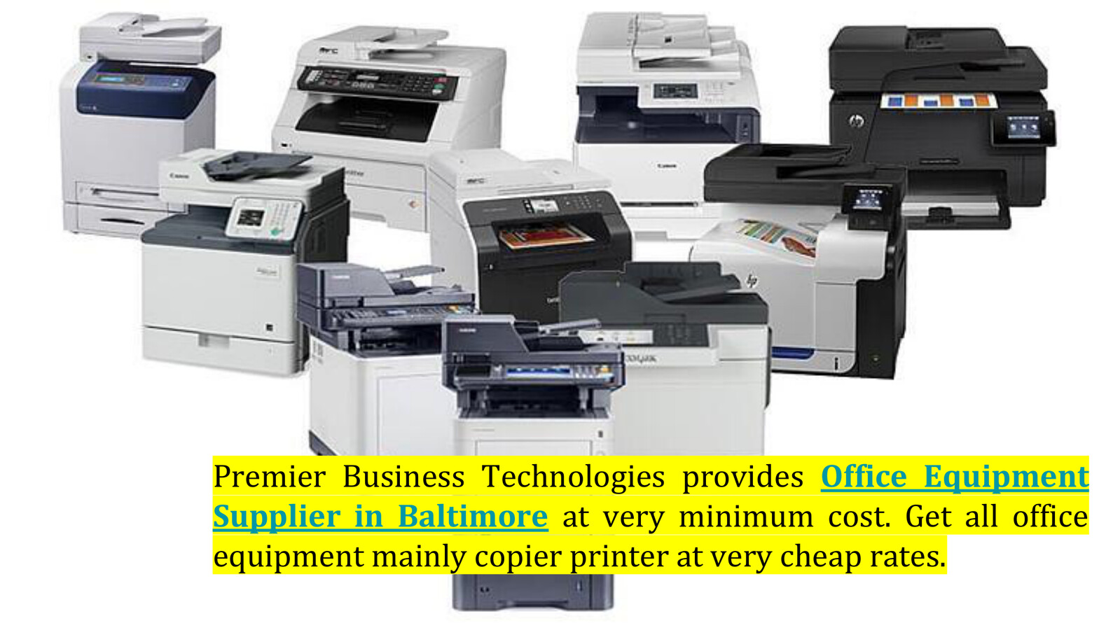 Office Equipment Supplier in Baltimore by Premier... Flipsnack