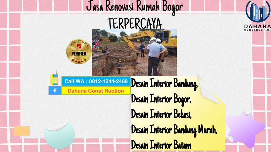TERPERCAYA ,CALL WA 0812-1244-2489, Desain Interior Bandung