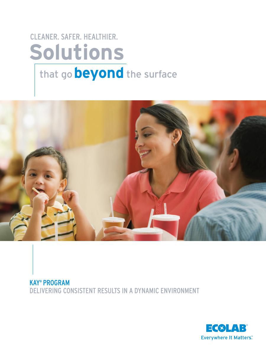Ecolab QSR Brochure by Ecolab KAY ... Flipsnack
