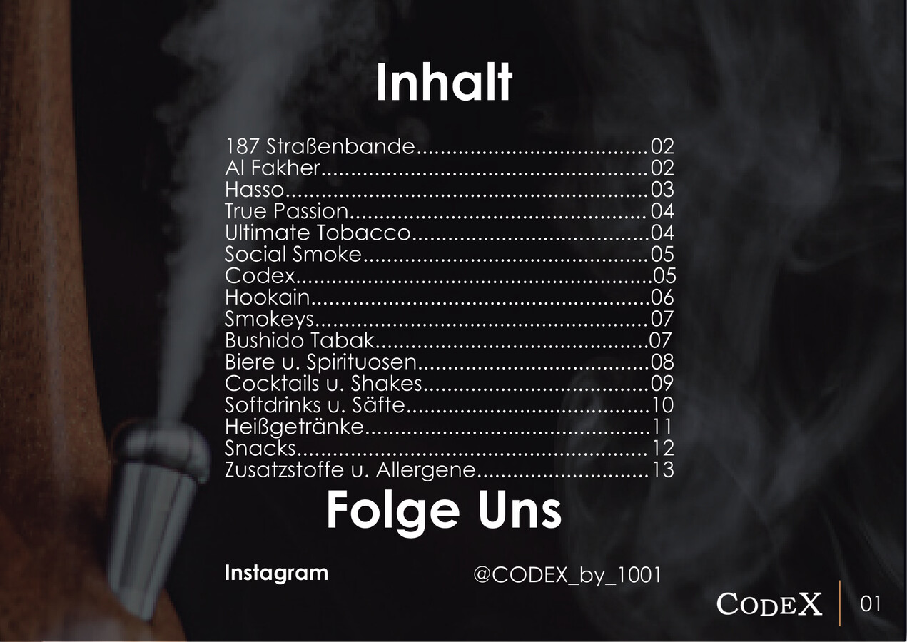 Shisha_Getraenkekarte_102020 by Codex - Flipsnack