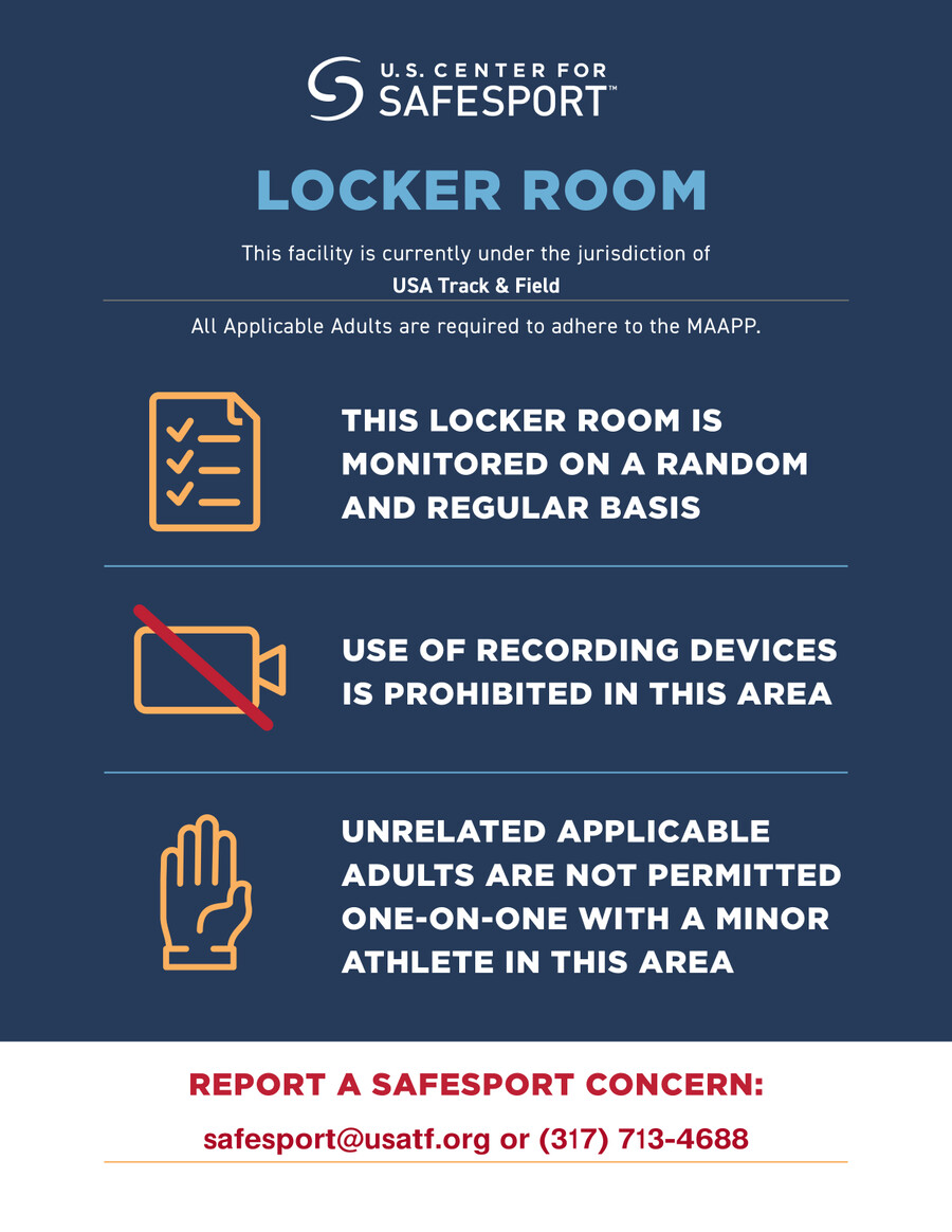 Locker Room Notice by sarah.linehan Flipsnack