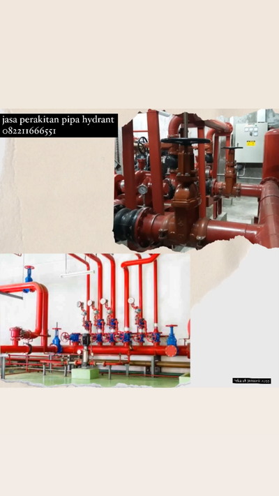 TERPERCAYA  Wa 0822-1166-6551 Terima Jasa Perakitan Pipa Hydrant