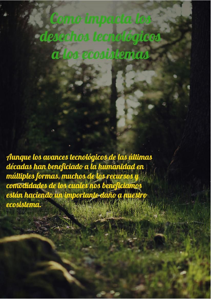 ecosistema y su impacto con la tecologia by Ale Vega - Flipsnack