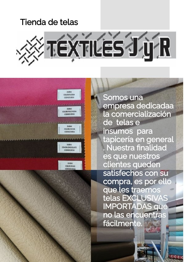 CATALOGO J Y R TEXTILES by Raymundo... - Flipsnack