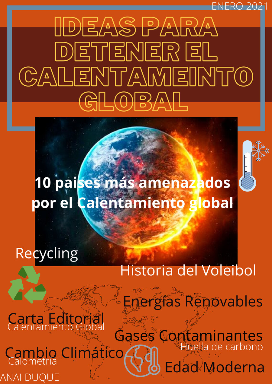 PORTADA IDEAS PARA DETENER EL CALENTAMIENTO GLOBAL by Anai Duque ...