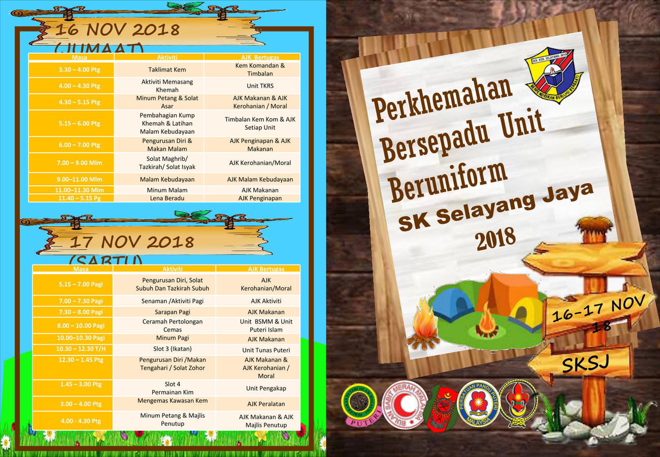 Buku Program Perkhemahan by nisha - Flipsnack