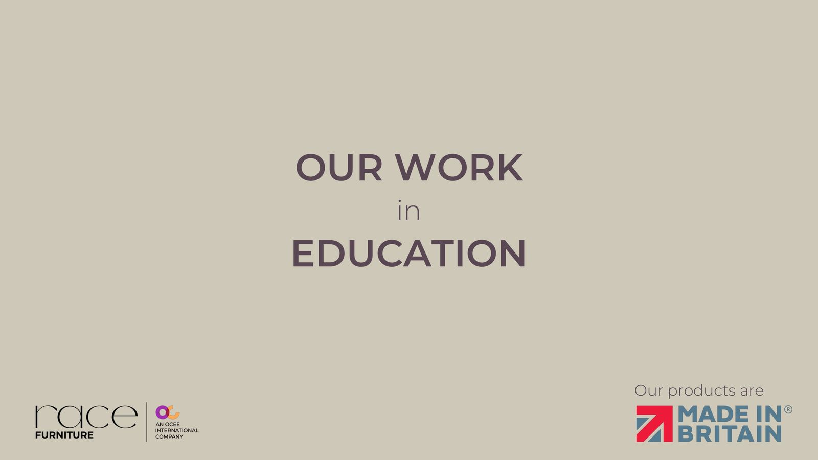 Race Furniture Education Case Studies by Ocee & Four Design