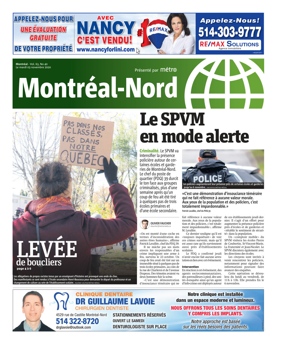 Guide de MontréalNord 3 novembre 2020 by Metro Media Flipsnack