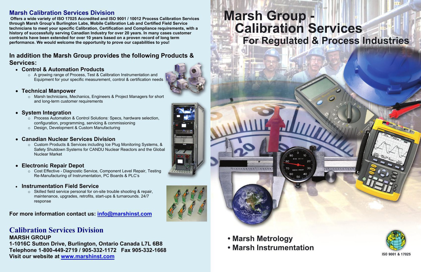 MarshCalibration Brochure by nicholas Flipsnack