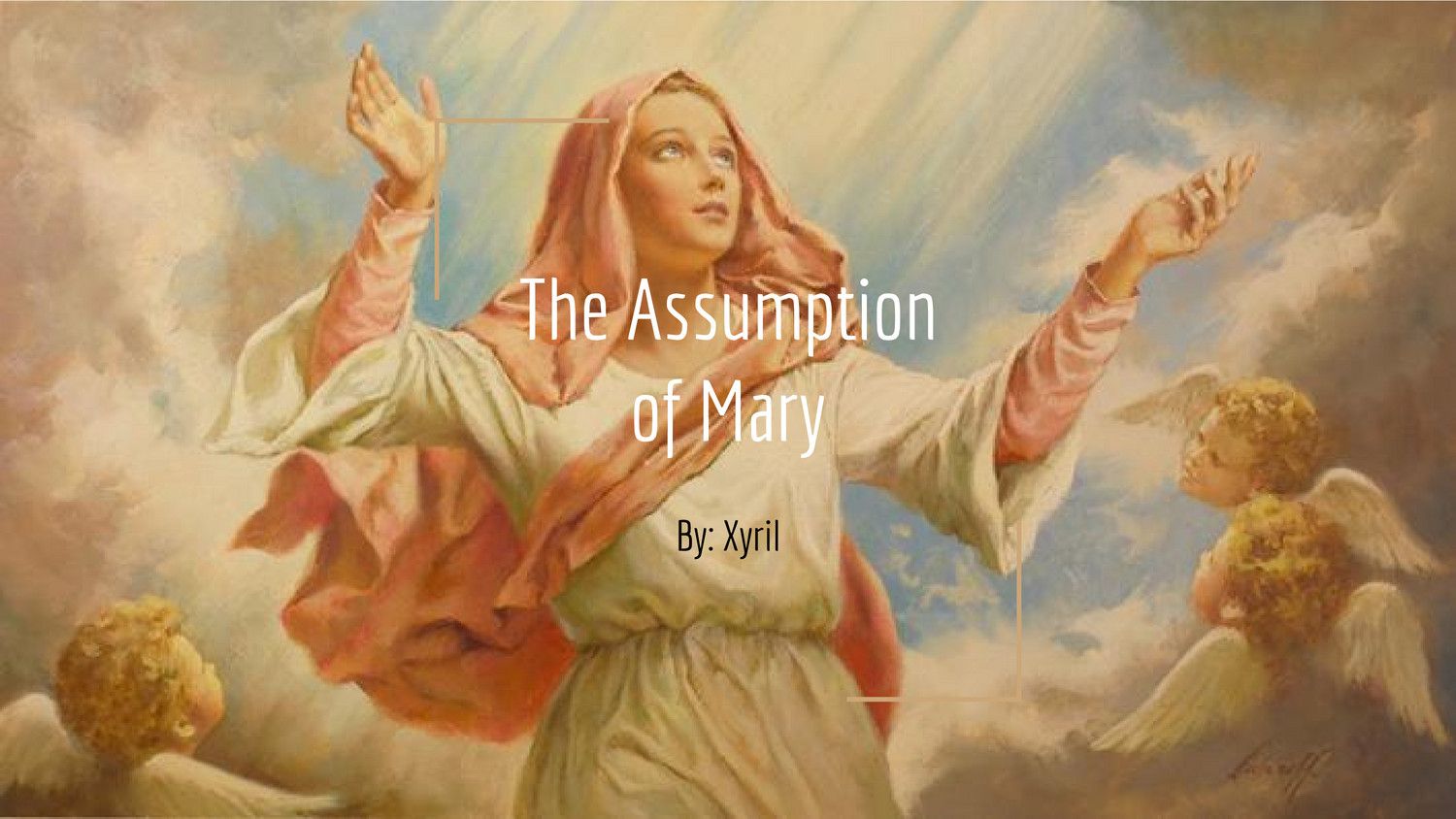 The Assumption of Mary by Xyril Millado - Flipsnack